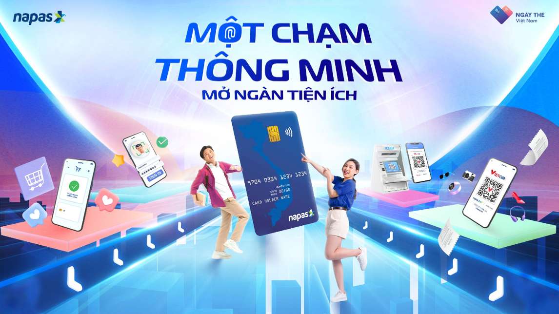 NAPAS brings many attractive activities and programs to Vietnam Card Day. Photo: Napas