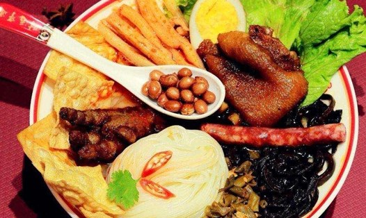 Bún ốc Liễu Châu. Ảnh: NVCC