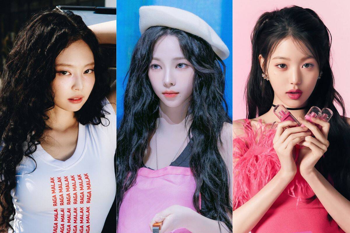 Jennie, Karina and Jang Won Young took the Top 3 of the October female idol rankings. Photo: Naver