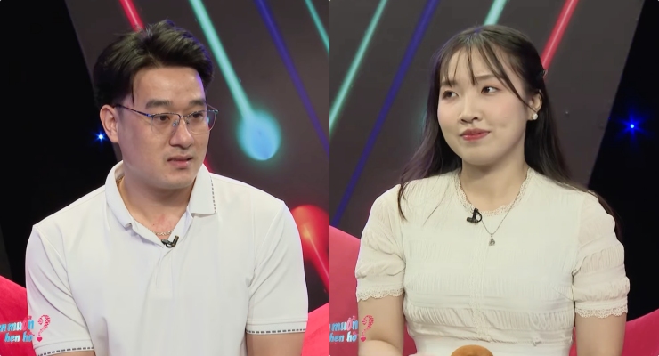 The girl refused to press the button to get to know the guy in "You want to date". Photo: Producer.