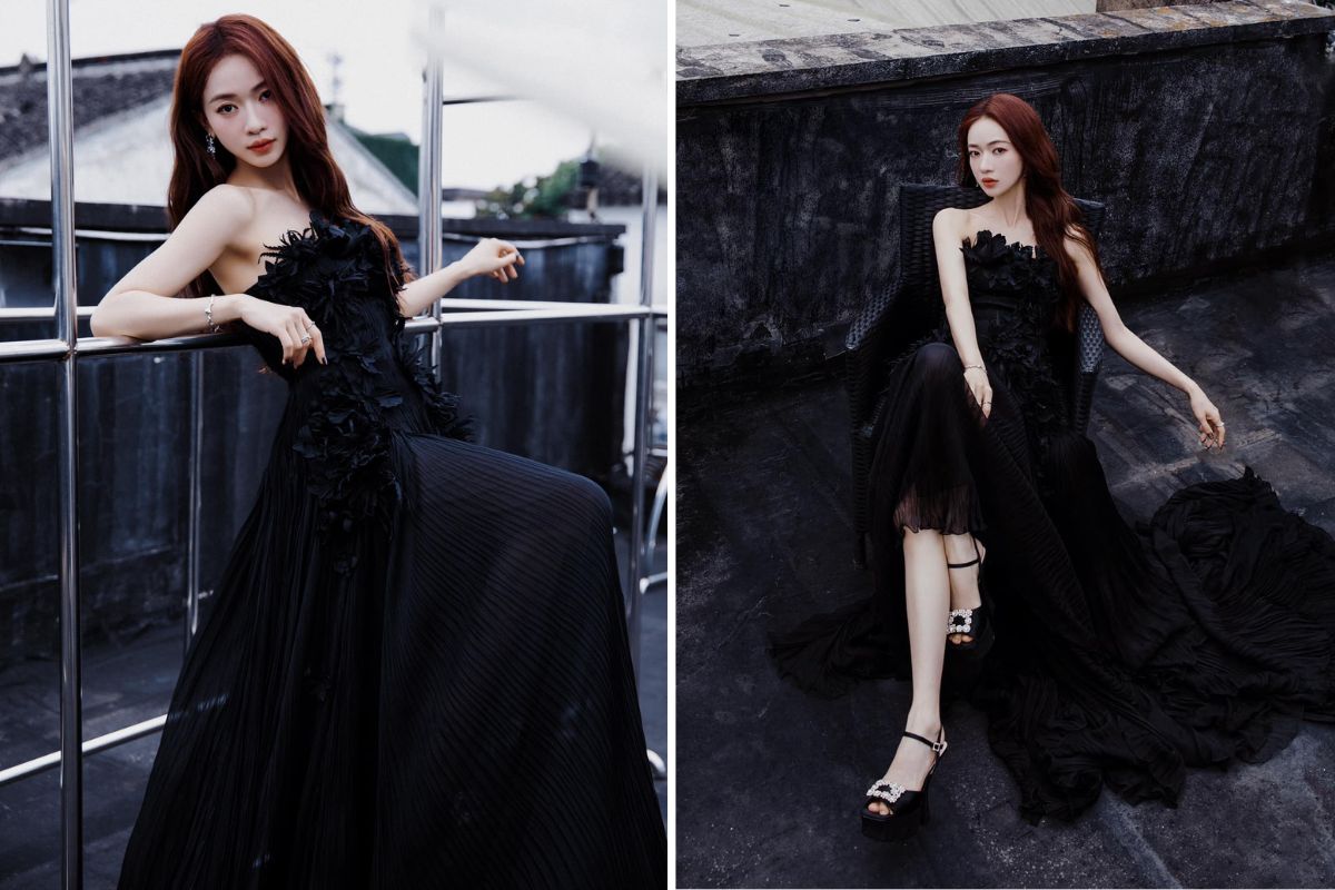 Actress Ngo Can Ngon has a movie on air. Photo: Weibo