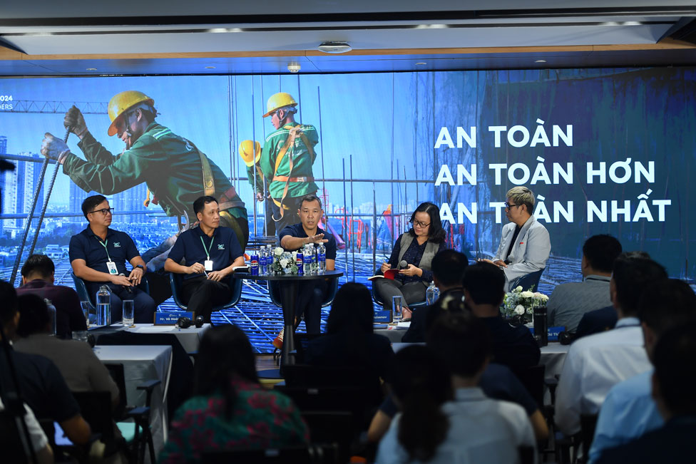 Coteccons prioritizes the strategy to be implemented for 2025 with the goal of being recognized as an “Industry Leader”. Photo: Provided by the company