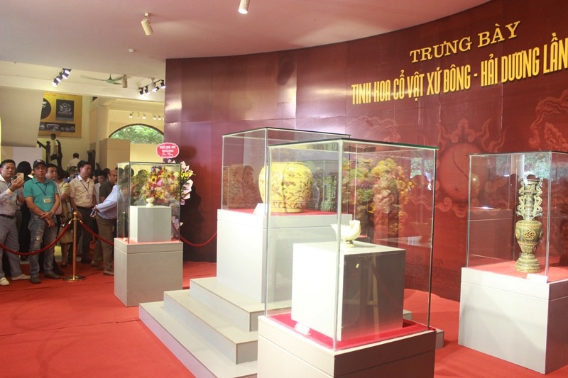 Hai Duong has just introduced national treasures of the Tran Dynasty at the Hai Duong Provincial Museum. Photo: Hai Duong Provincial Portal