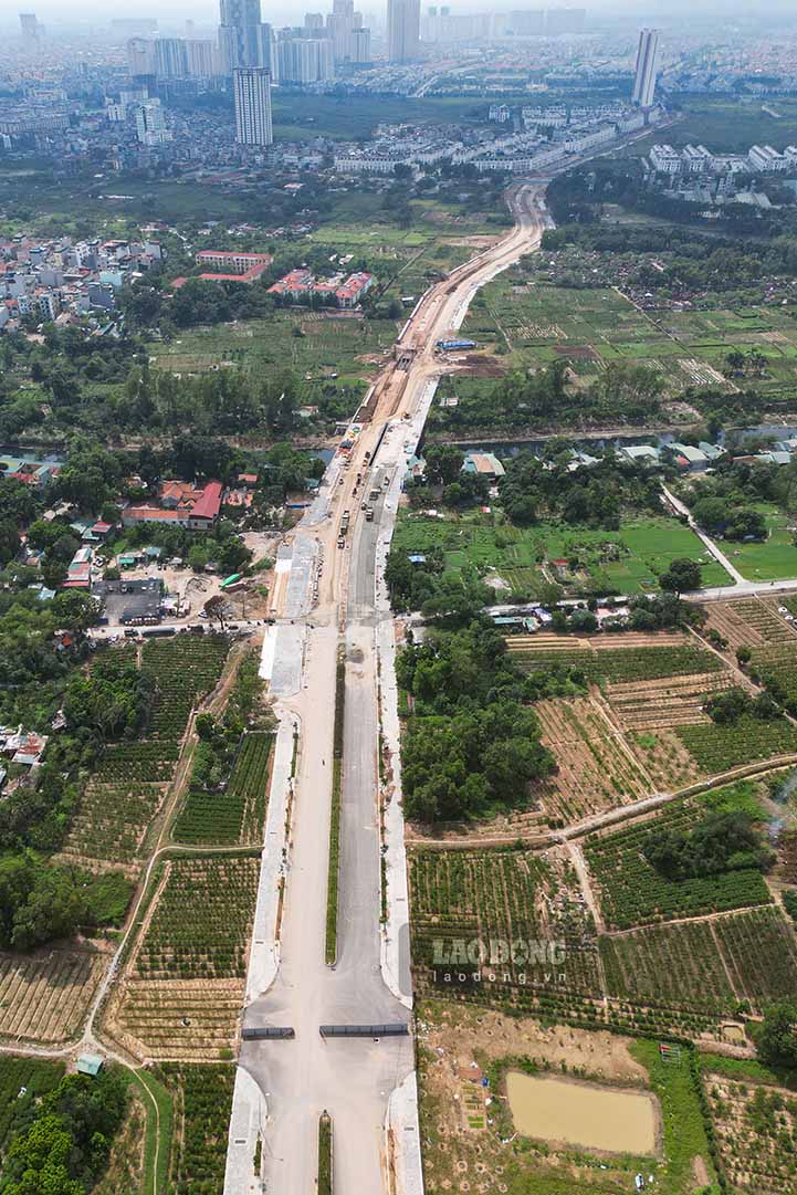 Du an co chieu dai 2,6 km. Diem dau du an tai nut giao Le Quang Dao - Dai lo Thang Long, diem cuoi tai Khu do thi Duong Noi (quan Ha Dong). Cong trinh co tong muc dau tu hon 700 ti dong, trong do phan giai phong mat bang hon 163 ti dong, do UBND quan Nam Tu Liem lam chu dau tu.