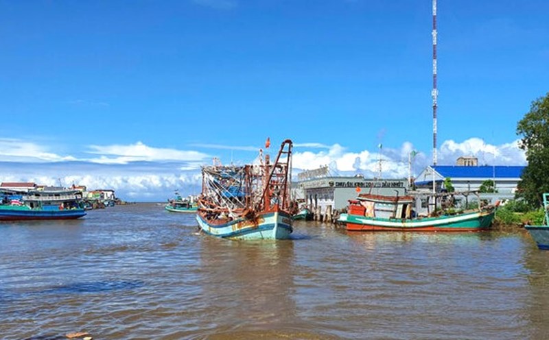 Fishermen in Ca Mau province complain that fishing grounds are gradually running out of fish and shrimp. Photo: Nhat Ho