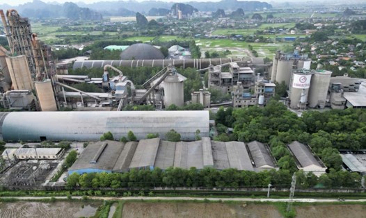 Theo giải trình của UBND tỉnh Ninh Bình, việc giao 38,17ha rừng cho doanh nghiệp là để làm hành lang an toàn khai thác mỏ, làm vật liệu sản xuất ximăng cho dây chuyền 2 của nhà máy ximăng Duyên Hà. Ảnh: Nguyễn Trường