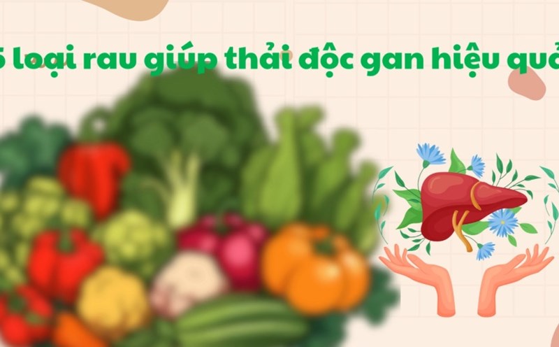 5 foods that help detoxify the liver effectively. Graphics: Phuong Anh