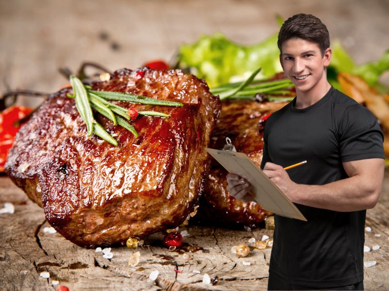 Men who add beef to their diet can live longer. Graphics: Ha May