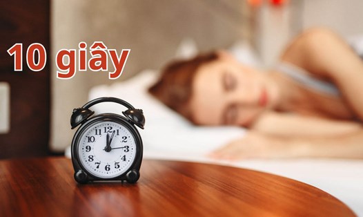 Phương pháp đi vào giấc ngủ chỉ trong vòng 10 giây