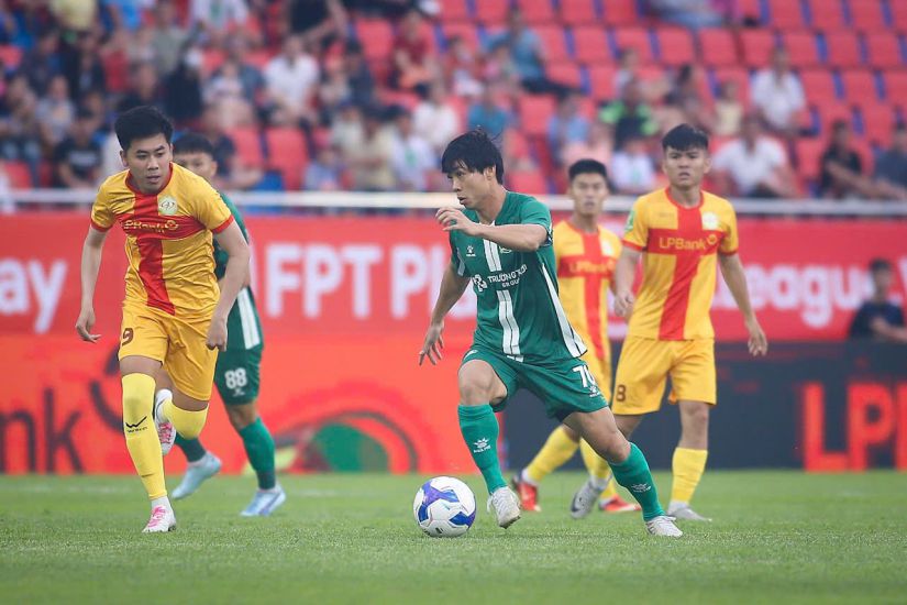 Cong Phuong needs to continue to prove himself in the future. Photo: Thanh Vu