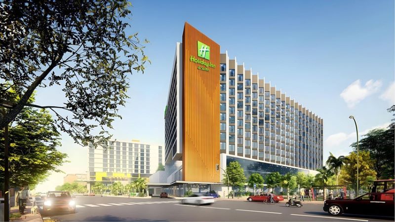 Holiday Inn & Suites Vientiane is located in the heart of Vientiane's vibrant Chanthabouly district. Photo: BIM Group