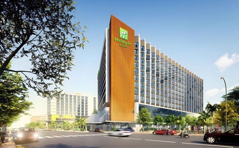 Holiday Inn & Suites Vientiane is located in the heart of Vientiane's vibrant Chanthabouly district. Photo: BIM Group