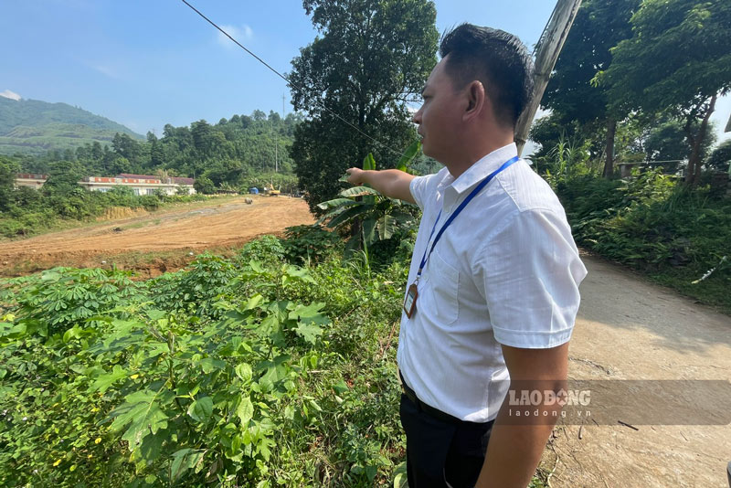 Theo Chủ tịch UBND xã Tả Phời Nguyễn Trường Giang, phải mất 3 lần chọn mới có nơi đúng ý người dân nên thời gian làm tái định cư bị kéo dài. Ảnh: Đinh Đại