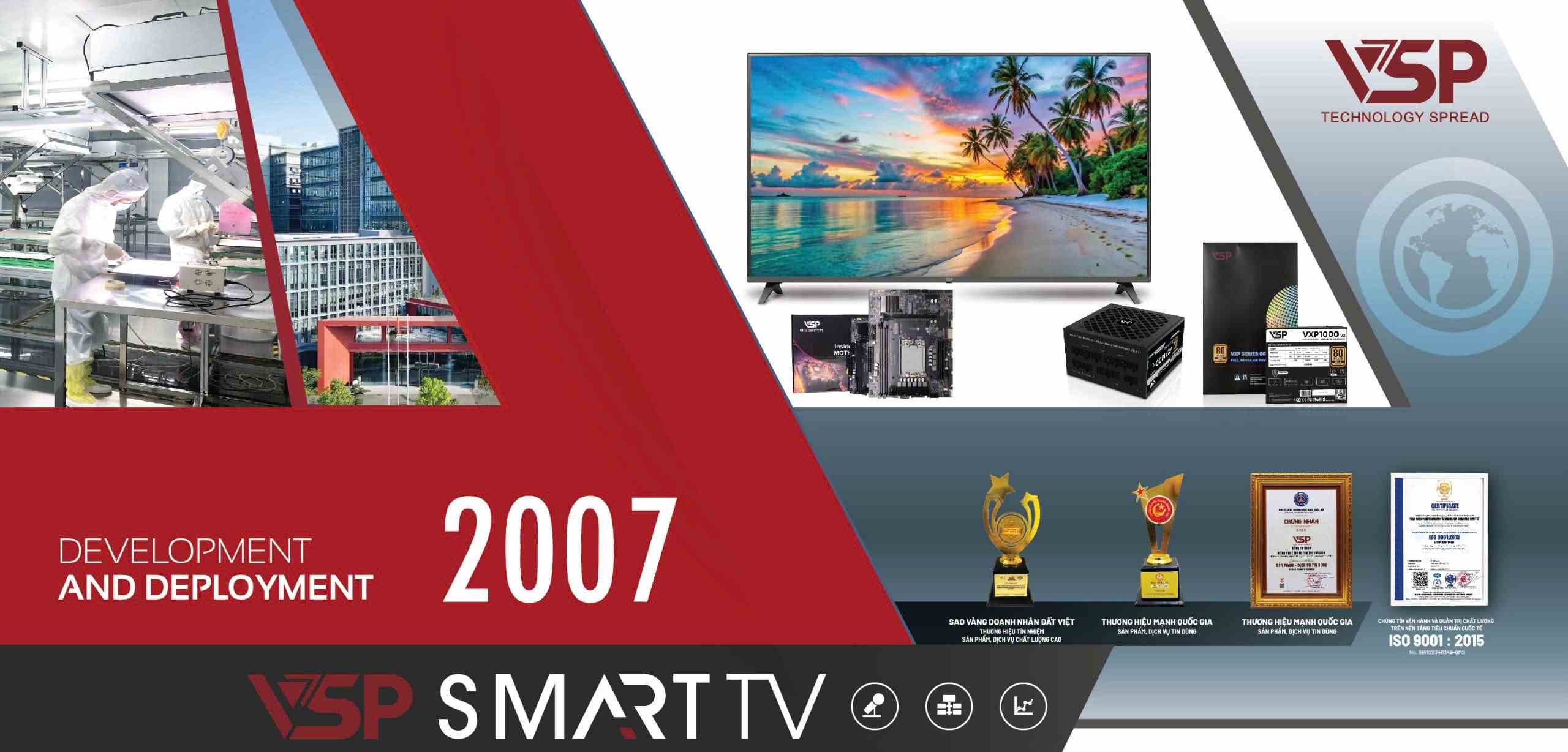 VSP Technology Spread constantly improves quality, continuously supplying the market with modern technology products, serving well the digital transformation process. Photo: Provided by DN.