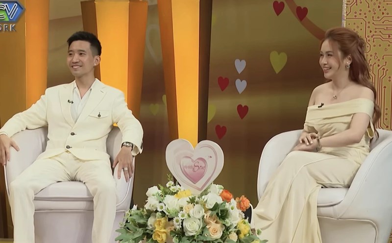 The couple at "Newlyweds". Photo: Producer