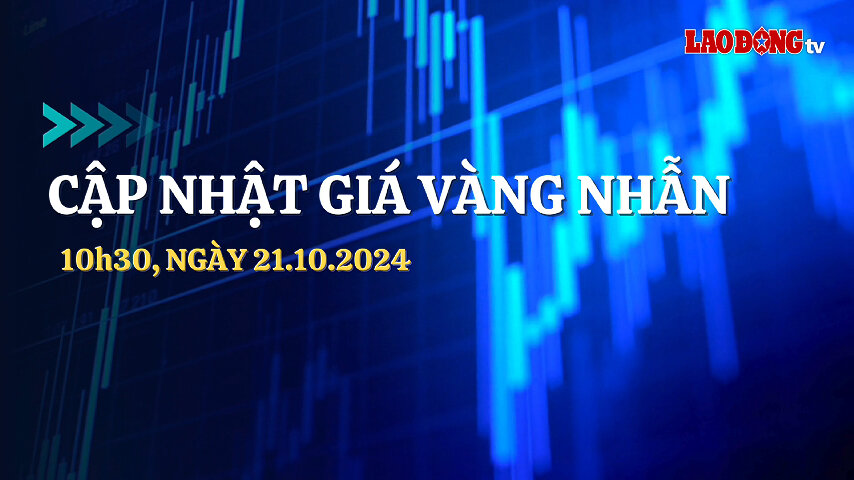 Gold ring price increased to an all-time high, in this morning's adjustment session. Photo: Minh Bao.