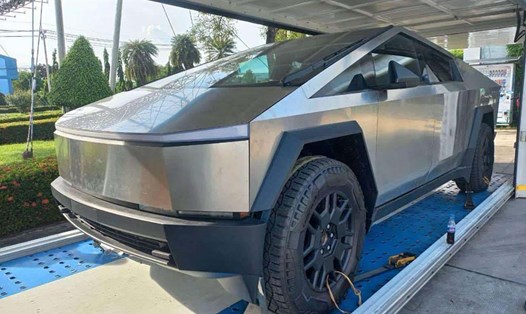 Xe Tesla Cybertruck đầu tiên về Việt Nam là bản Cyberbeast. Ảnh: Đỗ Huy