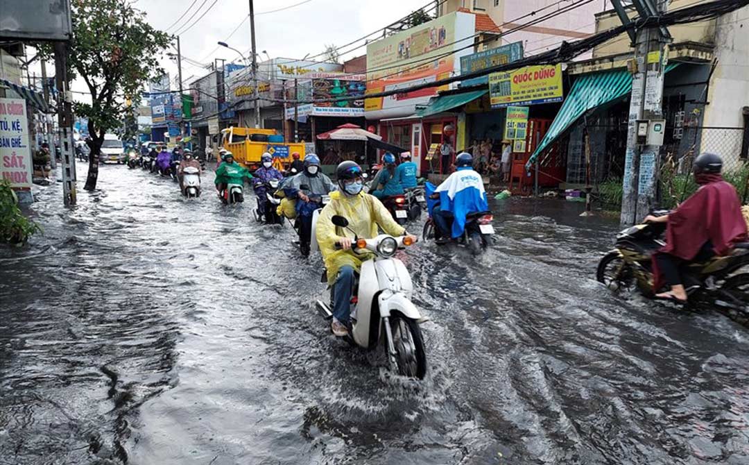 heavy rain in the South