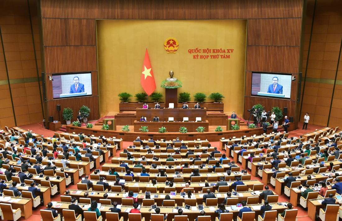 8th session, 15th National Assembly. Photo: Pham Thang