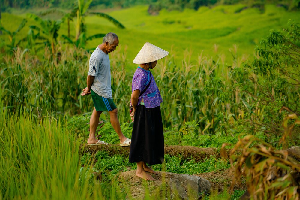 Con người tại đây hồn hậu và hiếu khách, mang nhiều nét đặc trưng của đồng bào dân tộc, chủ yếu là dân tộc Tày, Dao Thanh Phán và Sán Chỉ. Ảnh: NVCC