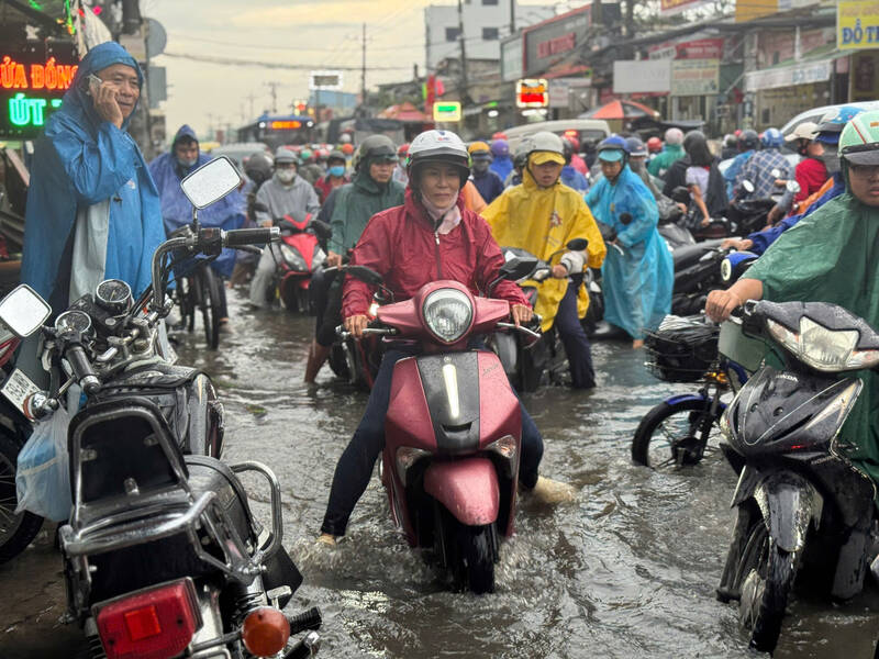 The South will have new heavy rains in the coming days. Photo: Thanh Vu