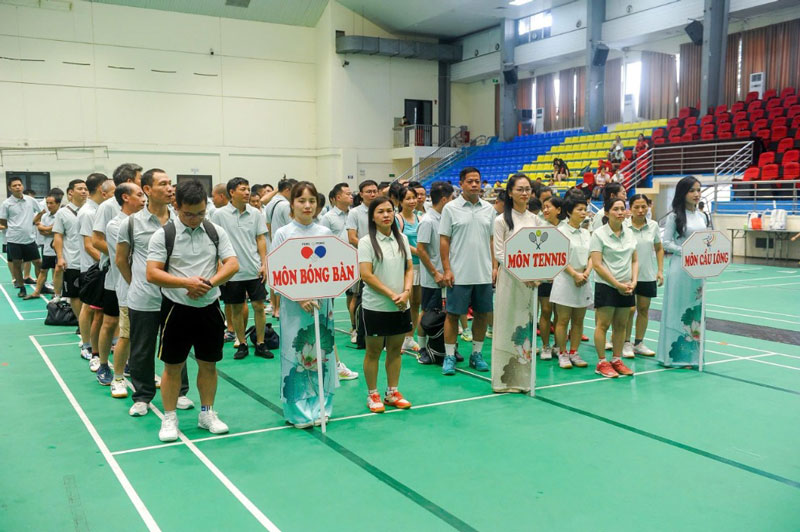 Cac van dong vien tham gia giai CIC OPEN 2024. Anh: Thien Binh