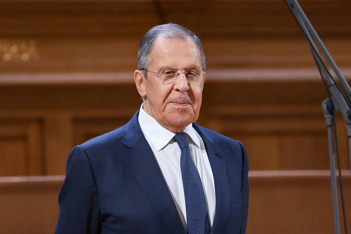 Ngoai truong Nga Sergei Lavrov. Anh: Bo Ngoai giao Nga