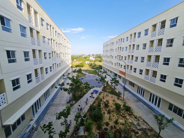 Hoa Cam workers' housing area. Photo: Dinh Toan