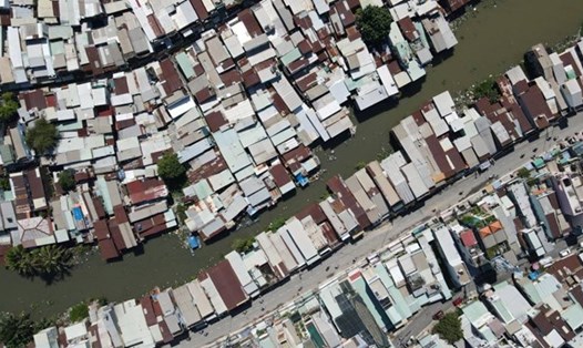 TPHCM sẽ giải tỏa trắng 1.270 hộ dân cải tạo rạch Xuyên Tâm.  Ảnh: Anh Tú