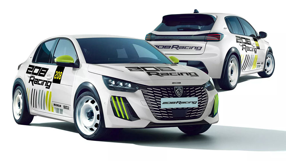 Peugeot 208 Racing launched targeting customers with racing passion. Photo: Stellantis Motorsport