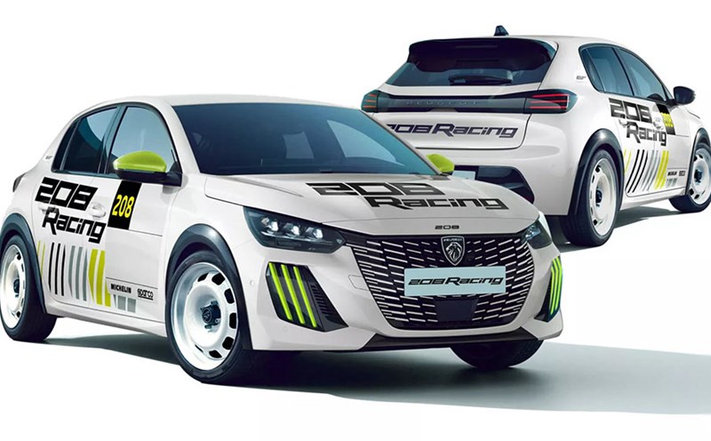 Peugeot 208 Racing launched targeting customers with racing passion. Photo: Stellantis Motorsport