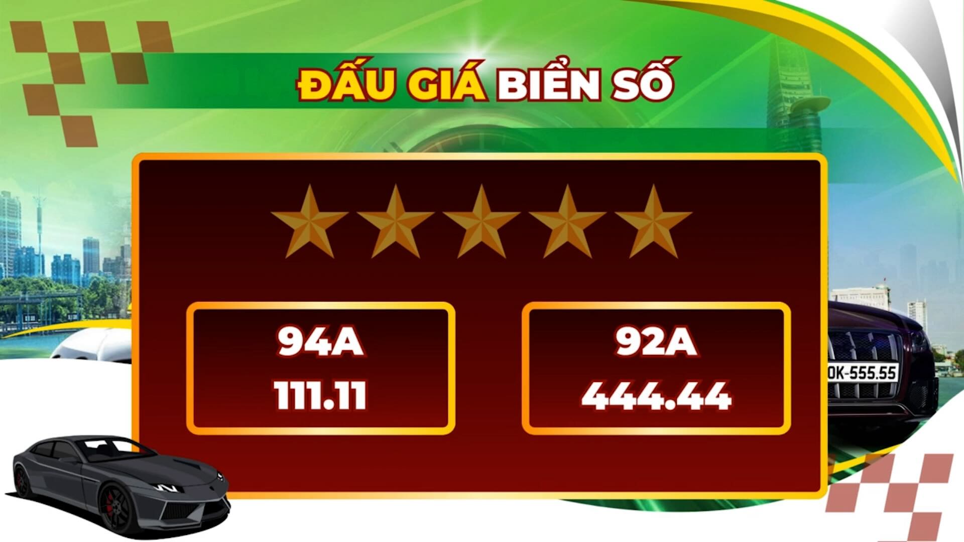 Revealing a series of five-digit license plates, a billion-dollar winning streak in the session of October 30-31