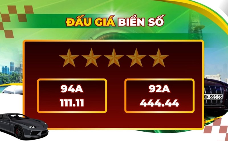 Revealing a series of five-digit license plates, a billion-dollar winning streak in the session of October 30-31
