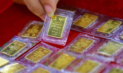 Giá vàng liên tục lập những đỉnh cao mới. Ảnh: TTXVN