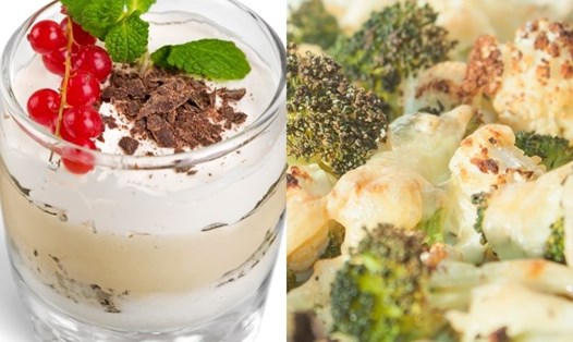 Một số công thức món ăn có thể giúp bổ sung canxi cho cơ thể. Đồ họa: Hạ Mây