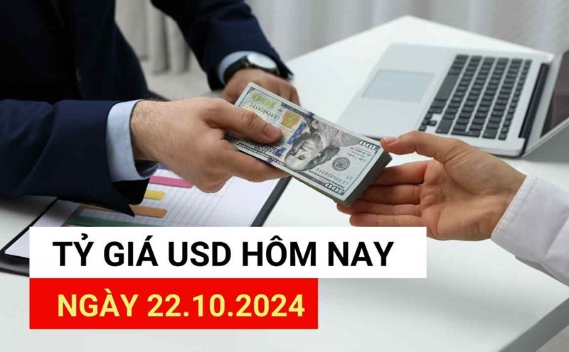 USD exchange rate today 10/22/2024.