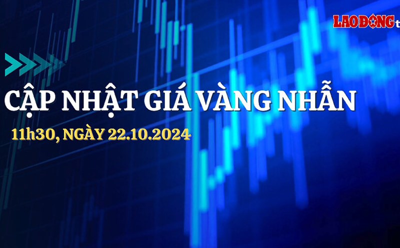 The price of gold rings increased sharply, reaching a peak for two consecutive days. Photo: Minh Bao.