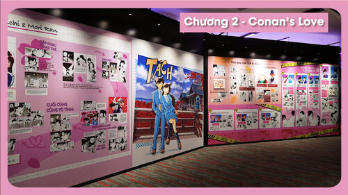 The exhibition about Detective Conan will be introduced to readers in the capital in mid-October. Photo: Publisher