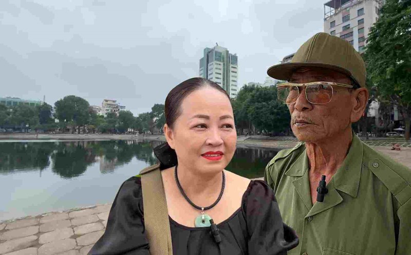 People are delighted after Thien Quang Lake flower garden was renovated