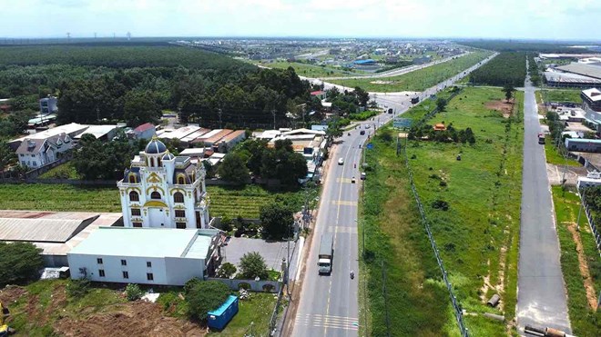 DT 769 Road, section from National Highway 51 to Long Thanh airport project. Photo: HAC