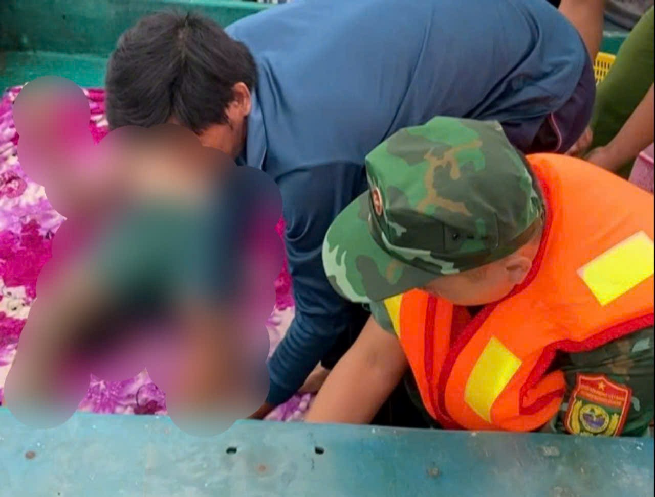 The victim missing at sea was found but died. Photo: Border Guard provided