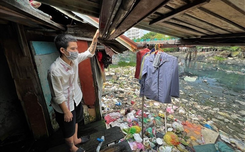 Ho Chi Minh City will resettle to ensure housing for people in the Xuyen Tam canal project. Photo: Anh Tu