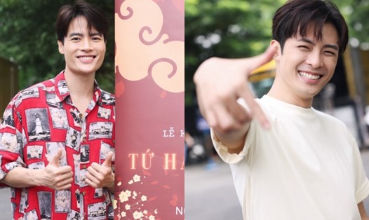 Anh trai say hi Tuấn Kiệt và Võ Tấn Phát đóng phim Tết. Ảnh: Nhà sản xuất