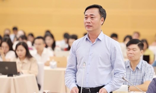 Thứ trưởng Bộ Xây dựng Nguyễn Việt Hùng. Ảnh: Như Ý