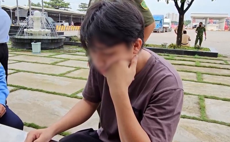 A tractor-trailer driver in Ho Chi Minh City admitted to using crystal meth