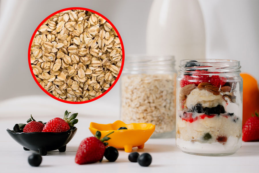 Benefits of overnight oats for breakfast. Graphics: Tuan Anh.