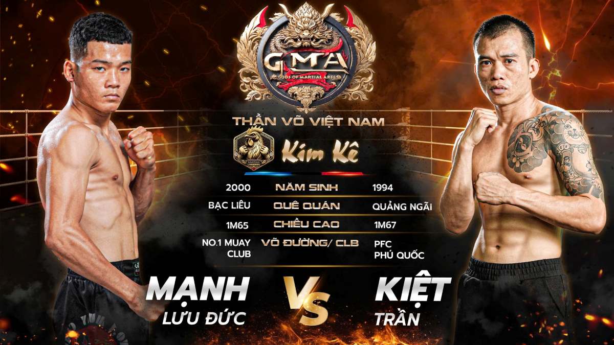 Ban ket cua MMA Gods Of Martial Arts se co 10 cap dau hap dan o cac hang can, den tu nhung vo si hang dau Viet Nam. Anh: Trung Nam