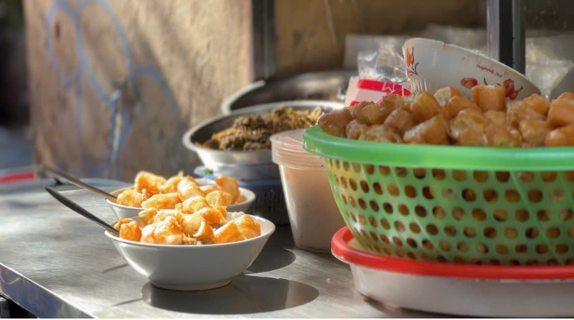 Rib porridge - a memorable dish of Hanoi