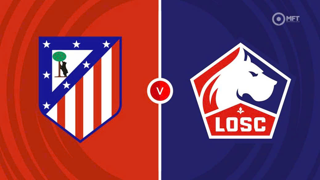Atletico Madrid face Lille in the Champions League group stage. Photo: MFT