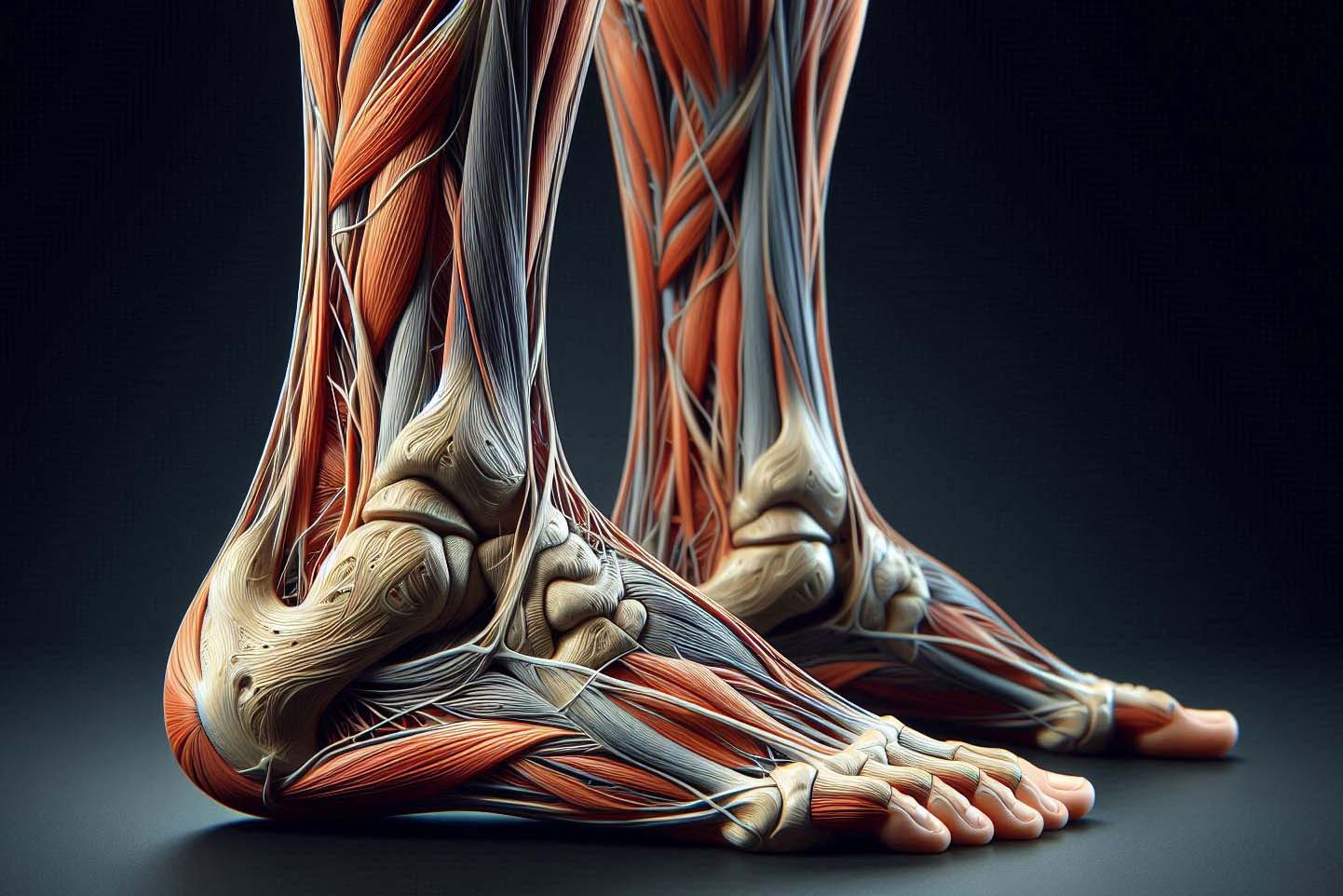 Strengthening your ankles can help relieve knee pain. Photo - AI: Ngoc Thuy